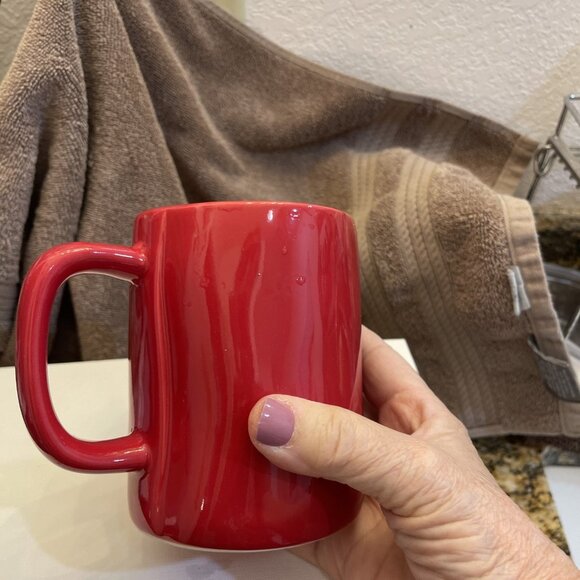 RAE DUNN Holiday Christmas  "NOEL" Red Mug By Magenta Gift Fun Holiday Friend - Picture 4 of 11